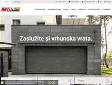 Tablet Screenshot of mkl-systems.si